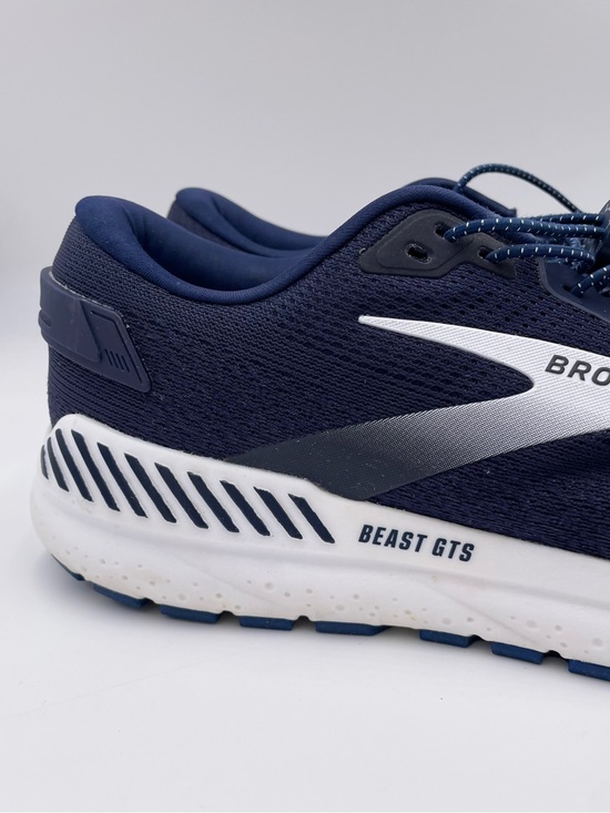 Brooks Beast GTS 24 Men\'s Running Shoes Size 12 Navy Blue White Walking Comfort main image 8
